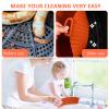 UPKOCH 3pcs Silicone Non-stick Baking Trays for Frying Roasting Reusable Silicone Mats Premium for Air Fryers Ovens view 3