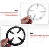 Hemoton 3pcs Reusable Wok for Gas Stove Wear Resistant Kitchen Rack Compact Pot Support for Cooking Pots and Cauldrons Cooking Accessory view 2