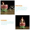 DECHOUS Buddhist Oil Lamp Retro Style Kerosene Lantern Small Desktop Oil Lamp for Home view 3