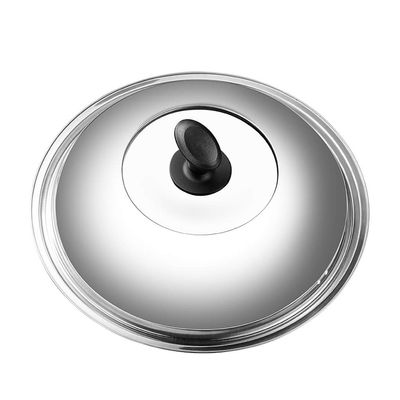 GANFANREN Pan/Pot Lid,Glass Lid/Cover,Pan Lids Stainless Steel Pan Lid Cover Tempered Glass Wok Lid Kitchen Large Size Replacement Pot Lids