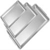 AMDSS Baking Sheet Cookie Sheet Set of 3, Professional Stainless Steel Cookie Sheet Baking Tray Pan, Rectangular Baking Pan for DIY Baking view 1