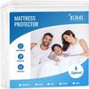 DMI Waterproof Mattress Protector, Mattress Pad, Waterproof Mattress Cover, Bed Pad and Bed Cover, Contoured Fitted Sheet, Twin (Pack of 24), White view 1