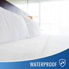 DMI Waterproof Mattress Protector, Mattress Pad, Waterproof Mattress Cover, Bed Pad and Bed Cover, Contoured Fitted Sheet, Twin (Pack of 24), White view 2