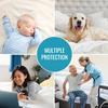 DMI Waterproof Mattress Protector, Mattress Pad, Waterproof Mattress Cover, Bed Pad and Bed Cover, Contoured Fitted Sheet, Twin (Pack of 24), White view 4
