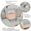2025 New Wear-Resistant Universal Sofa Cover, Stretch Couch Cushion Slipcovers Replacement, Anti-Slip L Shape Sofa Covers, Chaise Lounge Sofa Slipcover (Weave Light Grey,Large Triple Seat Cover) view 4