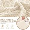 2025 New Wear-Resistant Universal Sofa Cover, Stretch Couch Cushion Slipcovers Replacement, Anti-Slip L Shape Sofa Covers, Chaise Lounge Sofa Slipcover (Weave White,Large Double Seat Cover) view 3