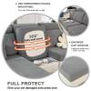ShowyLive 2025 New Wear-Resistant Universal Sofa Cover, Stretch Couch Cushion Slipcovers Replacement, Anti-Slip L Shape Sofa Covers, Chaise Lounge Sofa Slipcover (Weave Grey,Large Single Seat Cover) view 4