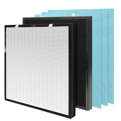 Breabetter 1-Set RFM80 Replacement Filter Compatible with Max Purifier (Model OVHM80), 1Filter, 1Activated Carbon Filter and 3Pre-Filters