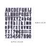 Housoutil Busy Sign for Office Door 10 Sheets Adhesive Letter Stickers Letter Decals for Scrapbooking White Mailbox Number Stickers view 3