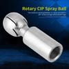Rotating Spray Ball, G3/8 Inch Stainless Steel Spray Cleaning Ball, 360 Rotatable CIP Cleaning Tool for Cleaning Small and Medium Cleaning Diameter 1m to 6m view 2
