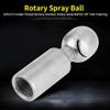 Rotating Spray Ball, G3/8 Inch Stainless Steel Spray Cleaning Ball, 360 Rotatable CIP Cleaning Tool for Cleaning Small and Medium Cleaning Diameter 1m to 6m view 3