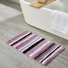 Better Trends Griffie Collection 100% Polyester Tufted Bath Rug, 2 PC Set (17" x 24" | 24" x 36"), Purple view 4