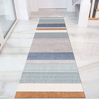 Long Carpet Runners with Non Slip Backing60cm/70cm/80cm/100cm Wide Modern Washable Area Rug Entryway Narrow Runner Rug Kitchen Carpet Runner Mat (Size : 2.3 ft x 13.1 ft)