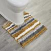Better Trends Griffie Collection 100% Polyester Tufted Bath Rug, 3 PC Set (17" x 24" | 20" x 20" | 20" x 32"), Yellow view 2