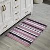 Better Trends Griffie Collection 100% Polyester Tufted Bath Rug, 3 PC Set (17" x 24" | 20" x 32" | 24" x 36"), Purple view 4