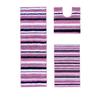 Better Trends Griffie Collection 100% Polyester Tufted Bath Rug, 3 PC Set (20" x 20" | 20" x 32" | 20" x 60"), Purple view 1