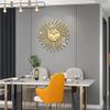NEOTEND Large Wall Clock for Living Room Decor Gold Modern Silent Kitchen Big Wall Watch Clock for Bedroom Decorative Office Non Ticking Wall Decor 24 Inch view 2