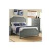 Martin Svensson Home Beach House Solid Wood Dove Grey California King Panel Bed view 2