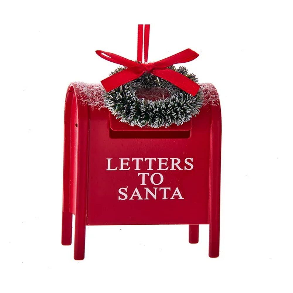 Letters to Santa Mailbox Ornament