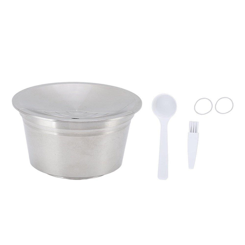 Reusable Coffee Capsules, Stainless Steel Reusable Coffee Filter Capsules for DG325 Coffee Machine
