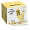 Sorbos Edible Straws, Vanilla Flavored, Sustainable, Individually Packaged, No Plastic, No Allergens, No Gluten, No PFAS, Eco Friendly, 7.4 inches long (Pack of 200) view 1
