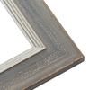 10x15 Frame Grey Real Wood Picture Frame Width 2.75 Inches | Interior Frame Depth 0.5 Inches | Linus Contemporary Photo Frame Complete with UV Acrylic, Foam Board Backing & Hanging Hardware view 4
