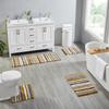 Better Trends Griffie Collection 100% Polyester Tufted Bath Rug, 4 PC Set (17" x 24" | 20" x 20" | 20" x 32" | 20" x 60"), Yellow view 1