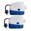 Mini Power Small Pump 2X Automatic Submersible Boat Bilge Water Pump 12V Auto with Float Switch Outlet view 1