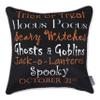 Pillow Perfect Halloween Outdoor/Indoor Reversible Throw Pillow in Pumpkin Spell, 18" x 18" view 2