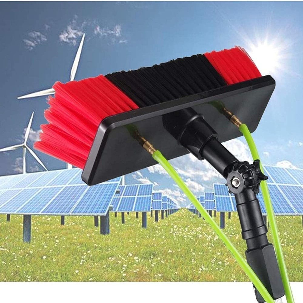 water fed pole kit window cleaning brush outdoor Window Cleaning Brush, Cleaning Pole, Water Fed Telescopic Brush/Extendable Cleaner Conservatory Roof/Cleaning Photovoltaic And Solar Panels