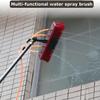 water fed pole kit window cleaning brush outdoor Water Fed Pole Kit, Window And Solar Panel Cleaning System Pole, Water Fed Telescopic Brush/Windows Cleaning & Washing Tool (Size : 24FT/7.2M) view 2
