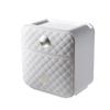 Toilet Tissue Box Tissue Rack Toilet Home Punch-free Wall-mounted Drawer Paper Box Roll Paper Tube (Color : Ivory White) view 1