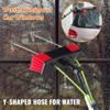 water fed pole kit window cleaning brush outdoor Window Cleaning Brush, Telescopic Brush, Cleaning Photovoltaic And Solar Panels, Washing Set Equipment Extension Pole Cleaning, 30cm Water Brush view 4
