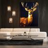 Sense Canvas Deer 8 Canvas Art - Home Decor Wall Art Print Poster Painting Large 30x40 / 1.5" view 3