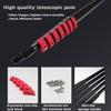 water fed pole kit window cleaning brush outdoor Telescopic Window Washing Equipment, Cleaning Photovoltaic And Solar Panels, Window Cleaning Pole, Multi Purpose Water Spray Brus (Size : 29FT/9M) view 4
