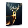 Sense Canvas Deer 15 Canvas Art - Home Decor Wall Art Print Poster Painting Large 30x40 / 1.5" view 1