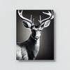 Sense Canvas Deer 5 Canvas Art - Home Decor Wall Art Print Poster Painting Large 30x40 / 1.5" view 4