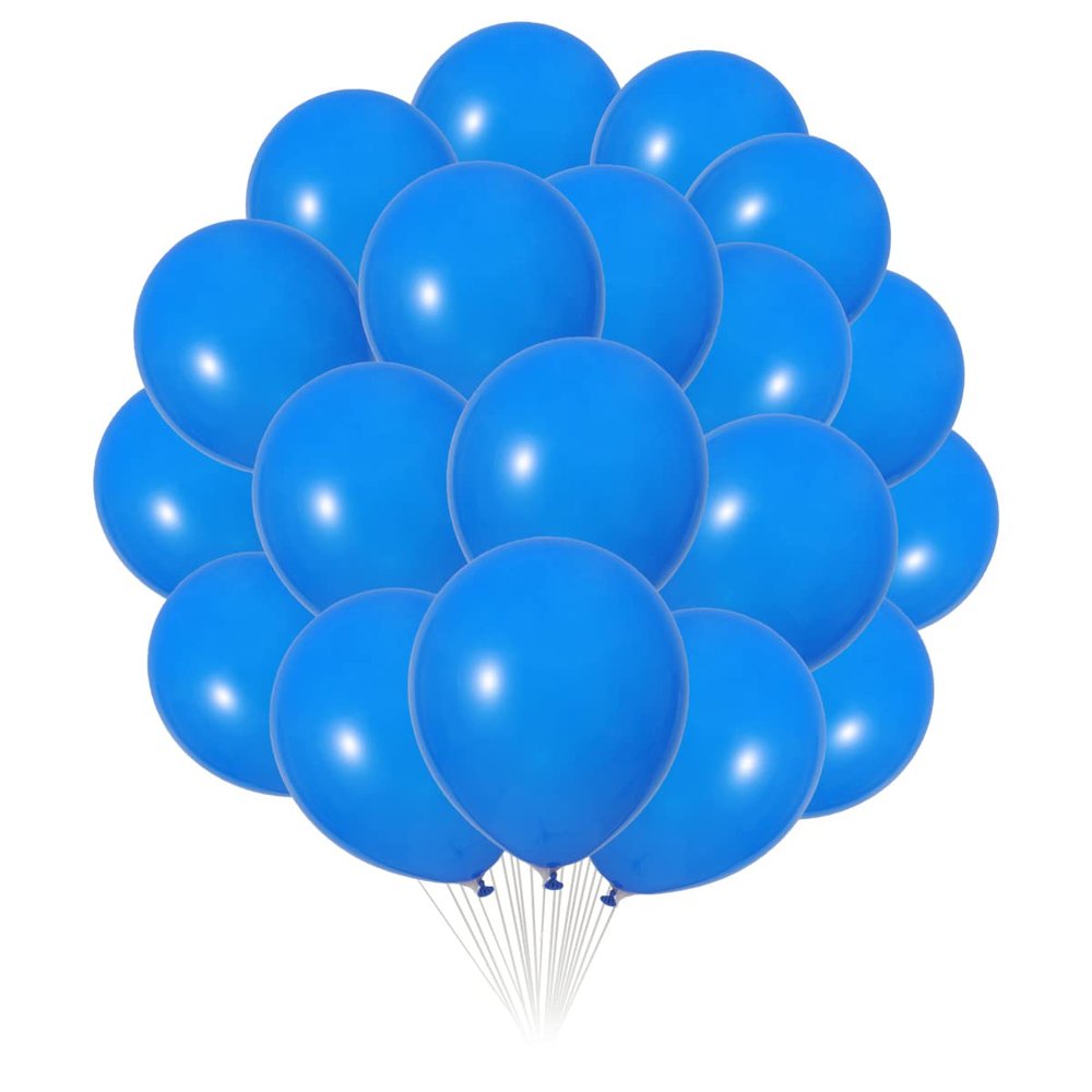 300 Pack Blue Balloons 12 inch Blue Latex Party Balloon Bulk for Various Party Events Decorations