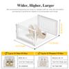 Kuject X-Large Shoe Storage Boxes Organizers Clear Plastic Stackable 12 Pack, Shoe Rack & Holder Substitute, Sneaker Containers, Toy Storage Organizer Bins for Entryway, Closet, Under Bed, White view 3