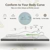 Giantex Folding Mattress Full, 3" Tri-fold Memory Foam Mattress, Foldable Mattress Topper w/Soft Cover, Portable Mattress w/Carrying Bag for RV Guest Bed, CertiPUR-US Certified (Full) view 4