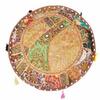 Pouffe Foot Patch Work 22" Bohemian Pouf Cover Ottoman Patchwork Home Decor Cover view 2