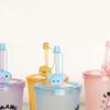 BT21 Minini Little Buddy Figure Cute Ice Tumbler Cup with Straw Lid (COOKY) view 2
