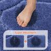 BEQHAUSE-Bathroom-Rugs-Non-Slip-Soft-Bath Mats for Bathroom Floor Absorbent Shower Mat Machine Washable Quick Dry Bath Mat for Shower, and Tub 24"x48",Navy Blue view 3