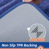 BEQHAUSE-Bathroom-Rugs-Non-Slip-Soft-Bath Mats for Bathroom Floor Absorbent Shower Mat Machine Washable Quick Dry Bath Mat for Shower, and Tub 24"x48",Navy Blue view 4