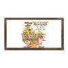 Autumn Farmland Pick Your Own Pumkin Farm Sunflowers Sign, Rustic Wood Framed Wall Hanging Signs Farmhouse Decor, Inspiring Framed Wood Plaque Sign with Quote Wall Art for Kitchen Home Living Room Bed view 1
