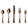 30 Piece Gold Silverware Set for 6 Palace Style 18/10 Stainless Steel Flatware Sets Kitchen Wedding Halloween Cutlery Utensil Set Delicate Luxury Spoons Forks Knifes Tableware Set view 1