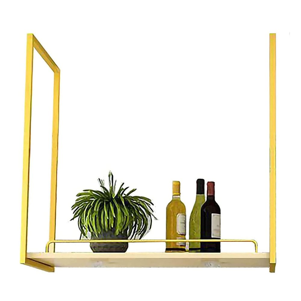 32/39/47/55 Lnches Retro Iron Metal Wine Rack Shelf, Industrial Ceiling Mount Shelf Hanging Rack, for Kitchen/Dining Room/bar 1 Tier Display Stand. Easy to Install (Size : 100 * 30 * 50cm)