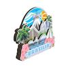 Brasilia Brazil Fridge Magnet Wooden Magnet Art Souvenirs Creative Collection Handmade Travel Home Office Gifts Landscape Refrigerator Decor 1041 view 2