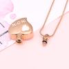 BIAIHQIE Cremation Jewelry for Ashes for Human Memorial Gifts for Loss Love Mom Keepsake Urns Pendant Necklace view 4