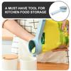 6 Pcs Snack Bag Sealing Clips with Plastic Pour Spouts, Reusable Food Storage Bag Clips for Kitchen Organization and Moisture Protection view 2